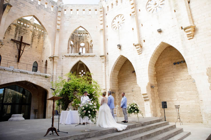Encontrar la iglesia o el lugar de celebración de su boda en Mallorca